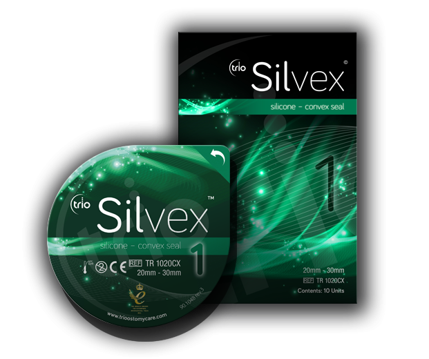 Trioostomy Silikonowy pierścień Silvex® typu convex unikalny